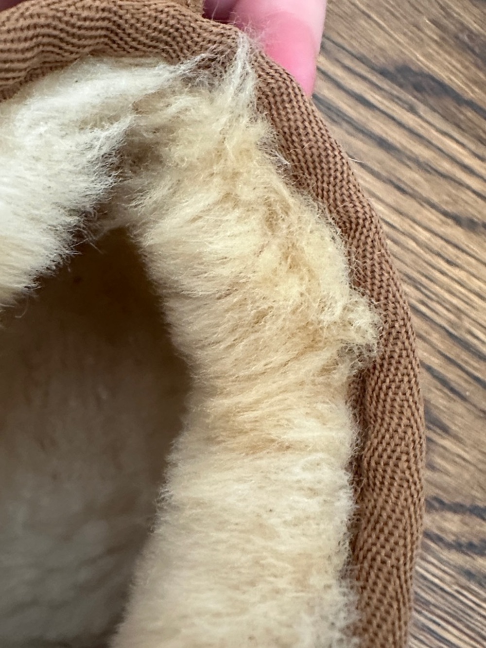UGG Brown Suede Shearling Lined Slip-On Booties
Note: no noticeable smell - Picture 7 of 7